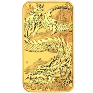 1 oz 2023 Dragon Rectangular Gold Coin | Perth Mint